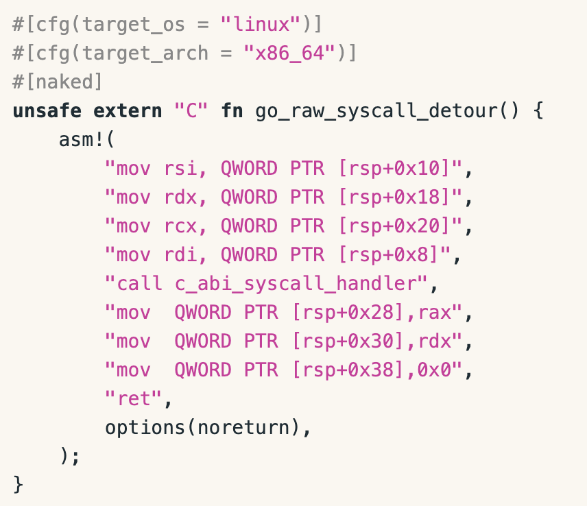 0xor0ne (@0xor0ne) on Twitter photo Very interesting blog post by <a href="/Aviramyh/">Aviram Hassan 🐻</a> and @Mehulwastaken on how to hook #Go from #Rust.
metalbear.co/blog/hooking-g…
#rustlang #golang #programming #hooking #learning #infosec #infotech Very interesting blog post by <a href="/Aviramyh/">Aviram Hassan 🐻</a> and @Mehulwastaken on how to hook #Go from #Rust.
metalbear.co/blog/hooking-g…
#rustlang #golang #programming #hooking #learning #infosec #infotech