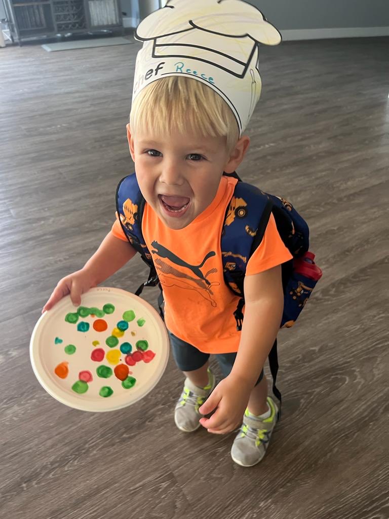 Happy 3rd birthday to our little chef! Full of personality!