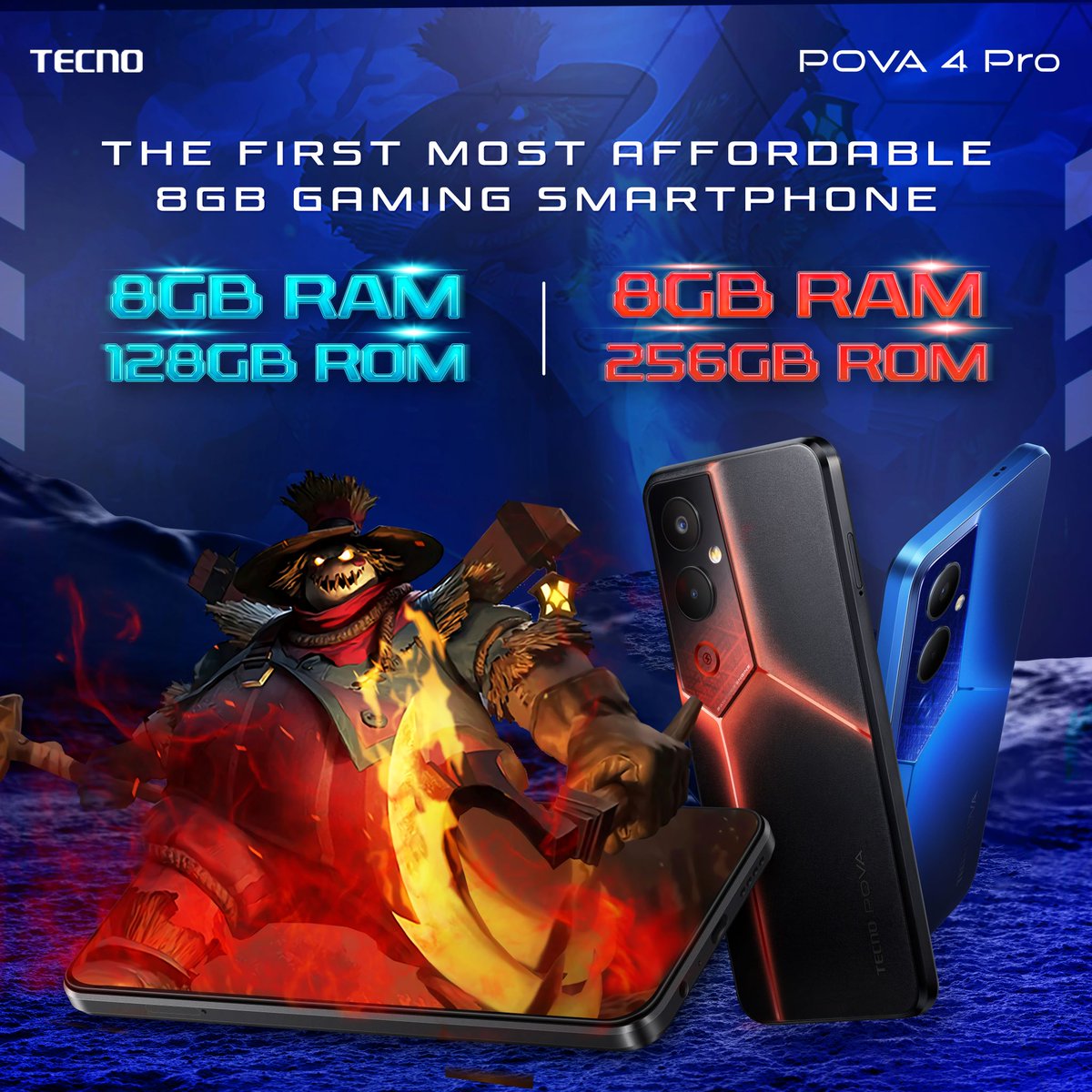 Tecnomobileph's tweet photo. Experience a better and smoother gaming experience with the first and most affordable gaming smartphone powered by 8GB RAM expandable up to 13GB and 128GB/256GB ROM!
#Pova4BornToAce #Pova4SupremePower #Pova4PerformanceSlayer #StopAtNothing #TECNOMobilePhilippines https://t.co/2cjOCDMJBf