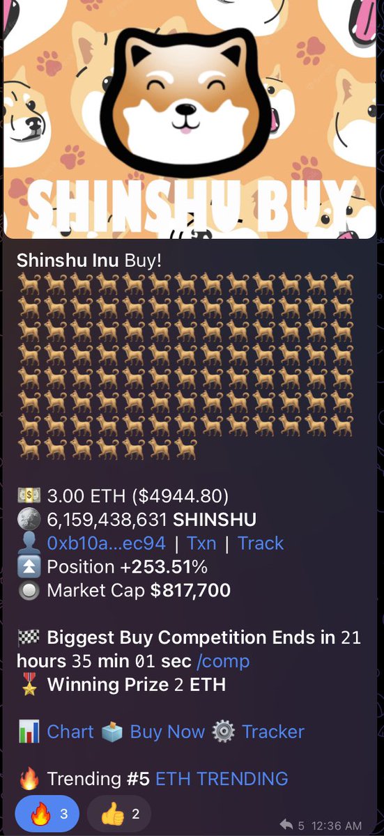 <a href="/101whaale/">☻</a> #SHINSHU looking really good here. perfect entry 🤑🤑🤑 - don’t miss a great opportunity

<a href="/realdogen/">Dōgen</a> <a href="/crypto_bitlord7/">Crypto Bitlord</a> <a href="/papa_woody21/">Papa Woody (Wont DM you First)</a> <a href="/Shibtoken/">Shib</a> <a href="/dogecoin/">Dogecoin</a> <a href="/Crypto_sarah11/">Elon Musk X</a> <a href="/JakeGagain/">JAKE</a> <a href="/zachhumphries/"></a> <a href="/ZachBoychuk/">Zach Boychuk🐍</a> 

t.me/ShinshuInu