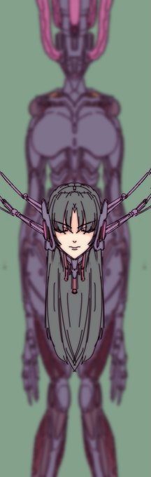 手の準備運動も兼ねてイメージ固め用に描いていたモノで松戸さんのお隣さんが見た彼女のロボ娘製造部屋といった感じです 