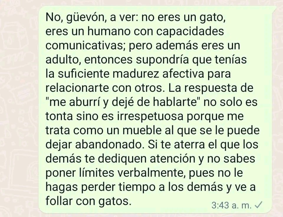 Campaña por la no normalización del Ghosting.