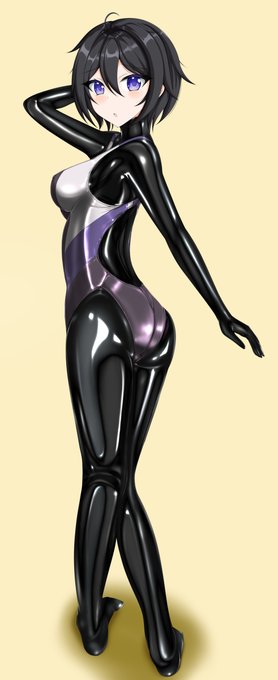 ぴっちり競泳水着とラバースーツの紫苑ちゃん #ドルフィンウェーブ #ドルウェブ #住乃絵紫苑 #競泳水着 #ラバースーツ https://t.co/wqALmcgSq9 