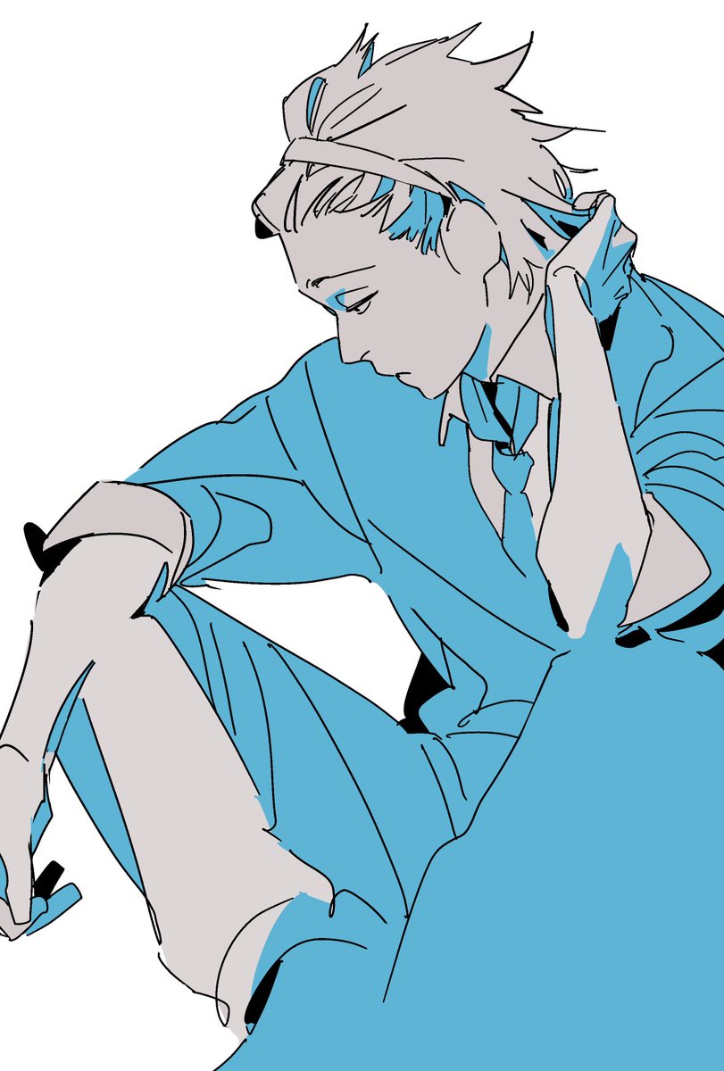 「青のフラッグで誰好きかっていうと仁井村津吾なんだよな 」|kaiのイラスト
