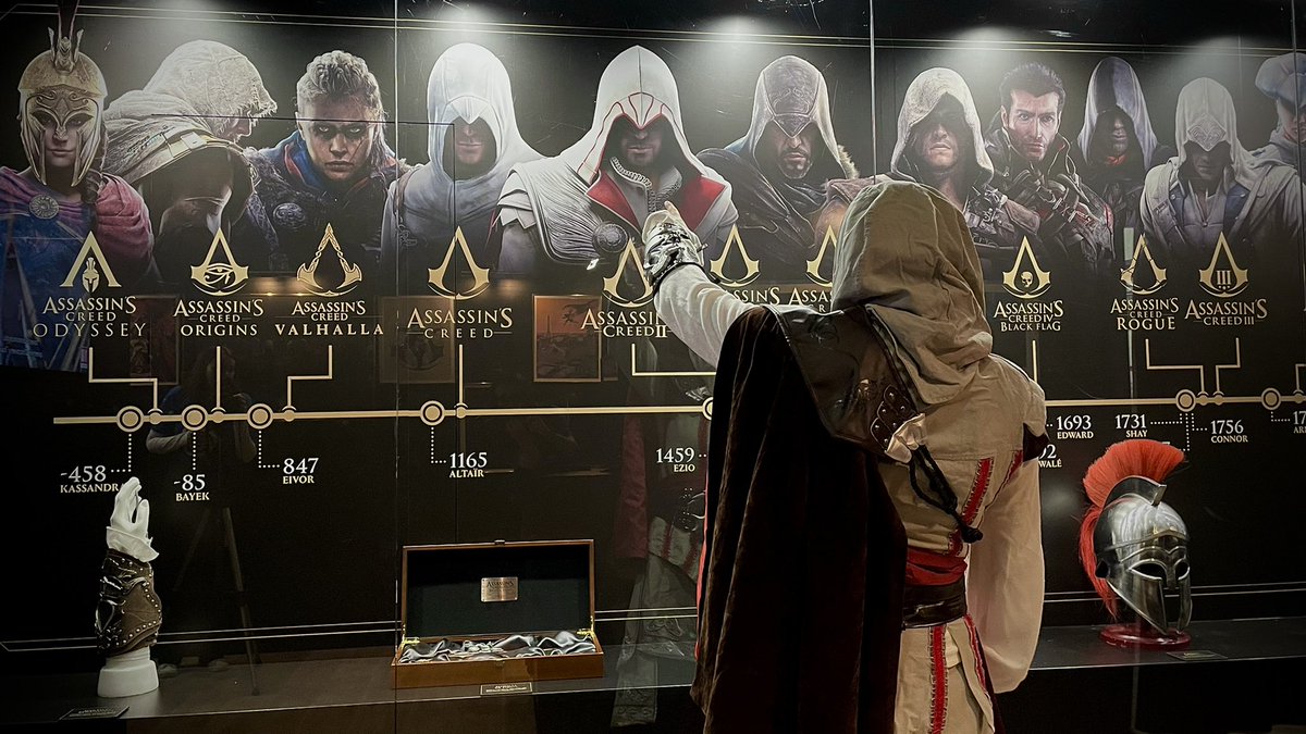 AssassinsFR's tweet photo. Quand l’exposition est TRÈS immersive… 🔥 #UbiPGW https://t.co/z0AG25etMQ