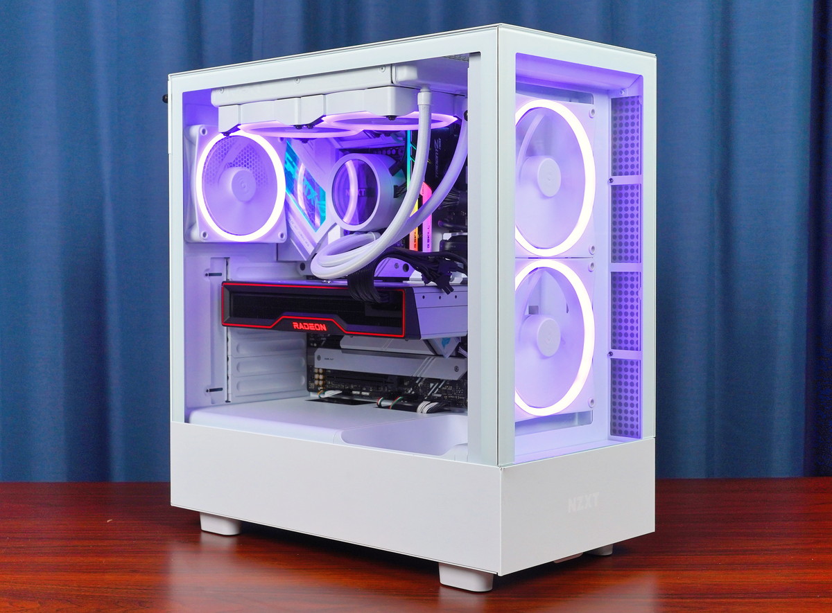 NZXT H5 ELITE + Kraken X53 RGB 白PCセット