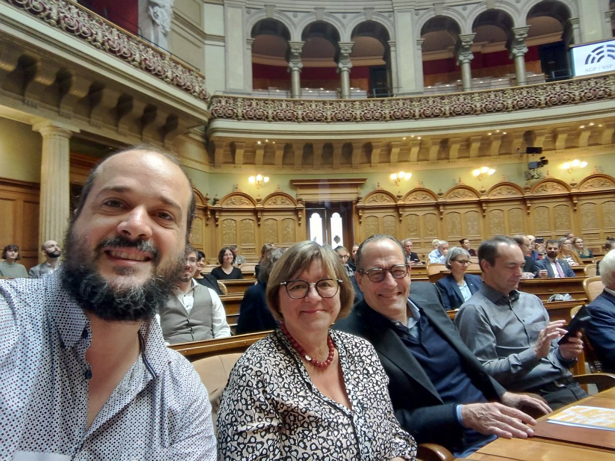 Das Gemeinderatspräsidium ist nach Bern gezogen. Zu Gast bei der Parlamentarischen Gesellschaft Schweiz.