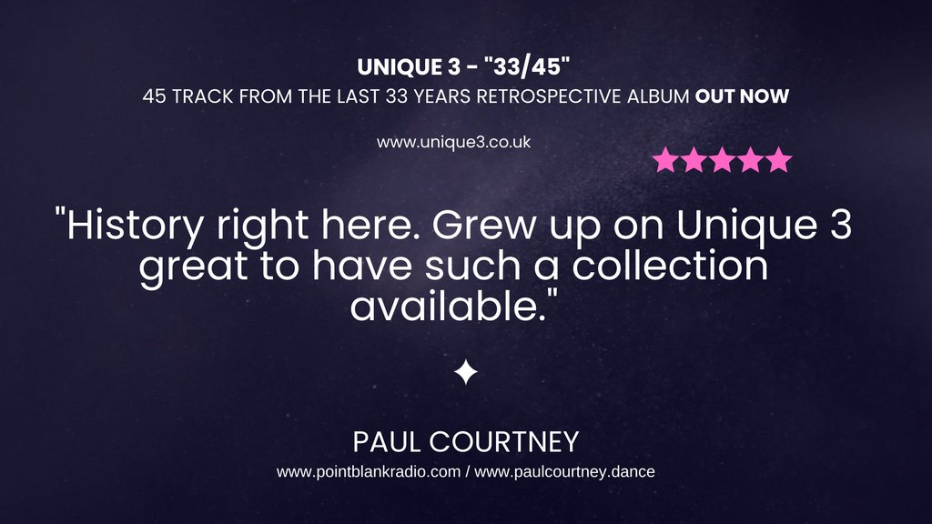 Unique 3 tweet media