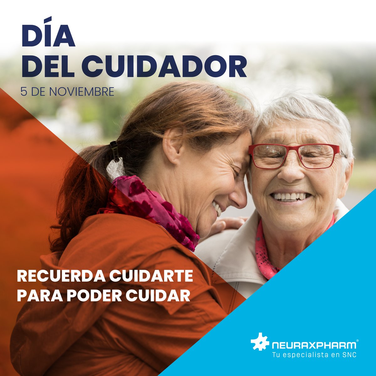 🙌Dedicamos el #DíaDelCuidador a los que prestan sus cuidados: escuchando, comprendiendo, apoyando y queriendo, ¡gracias!

❤️Es importante recordar algo que a menudo se olvida: tenemos que dedicarnos tiempo a nosotros mismos y dejarnos cuidar, para poder cuidar de los demás.