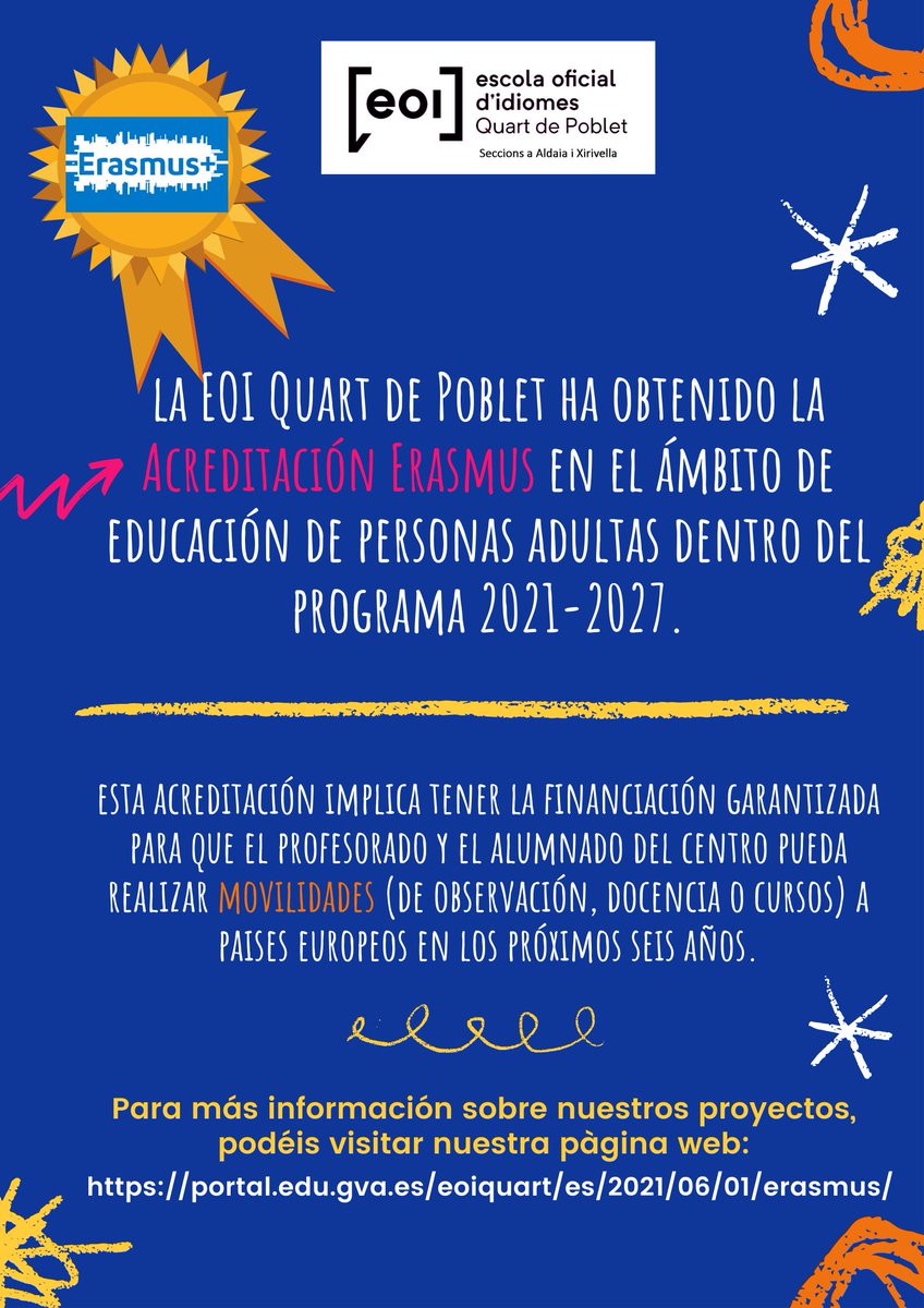 Erasmus+EOIQuart (@erasmuseoiquart) on Twitter photo 