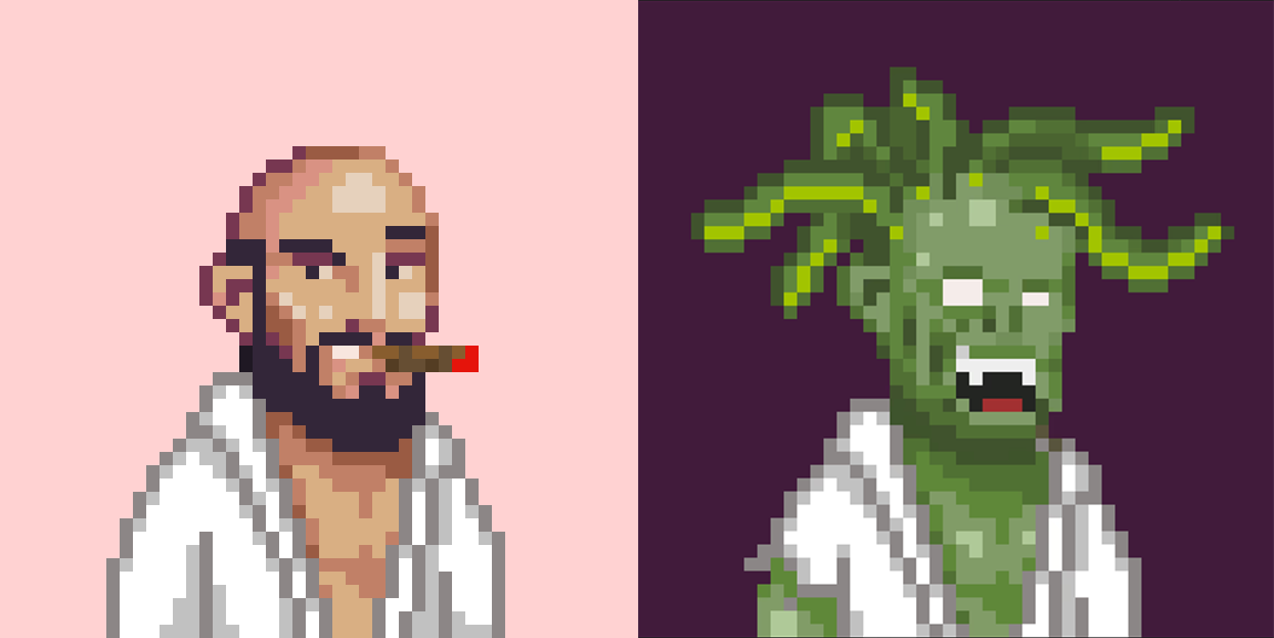 Cedric_Laine's tweet photo. Before / After
@cryptodudes_me by @huard_olivier
 
Check out this collection on OpenSea https://t.co/dVycfrNvFi via @opensea 
Check out this collection on OpenSea https://t.co/3nBFnGbiln via @opensea 

🎃👻✨#NFT #NFTs #NFTcollections #NFTCommmunity #pixelart
Traduire le Tweet https://t.co/DaQYixkjse