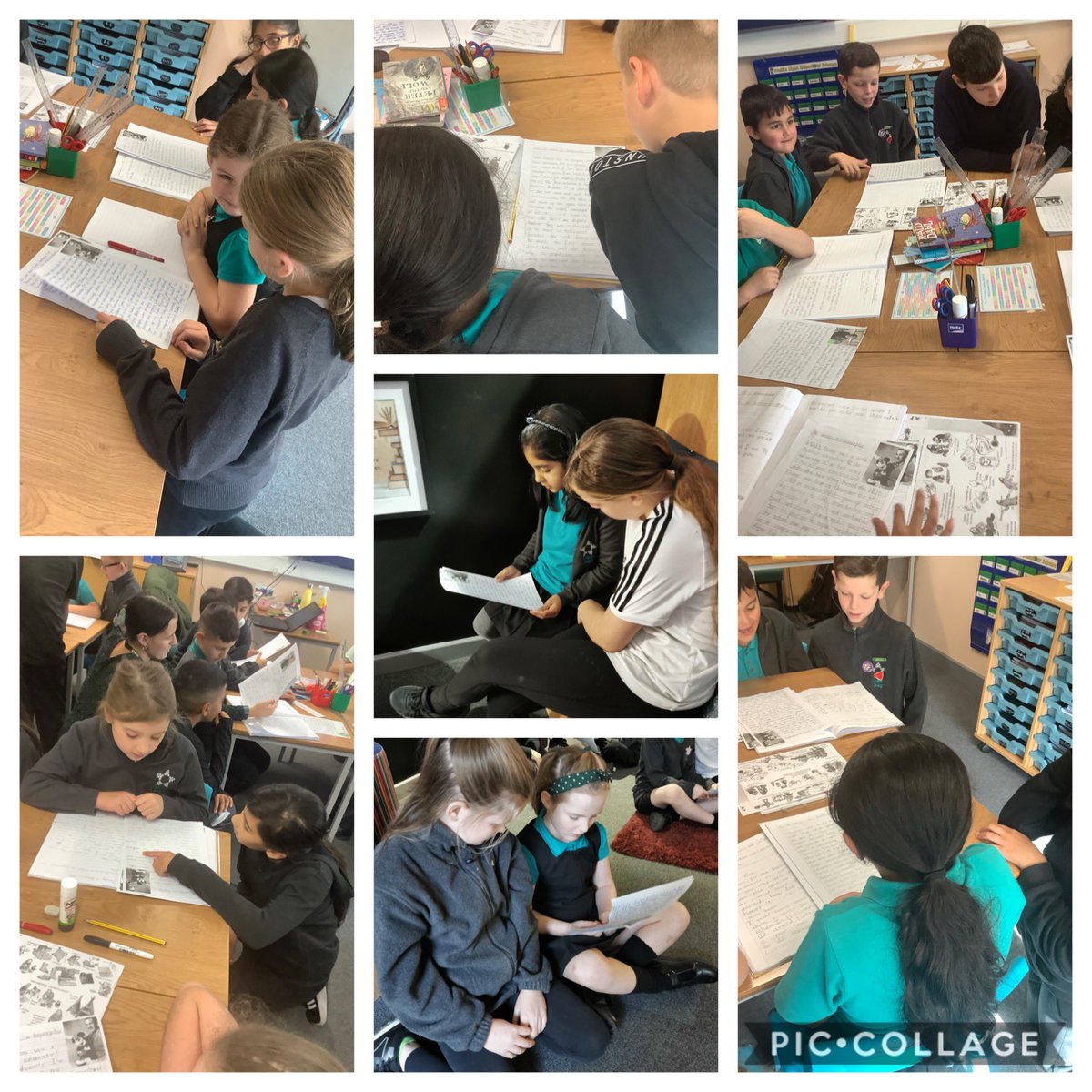 Y3 shared their Walt Disney biographies with Y6 this week. This was beneficial for all: Y3 got valuable feedback from their Y6 peers, whilst Y6 were able to get acquainted with the features &amp; style of biography ahead of writing theirs next week. <a href="/WritingRocks_17/">#WritingRocks✍️😍☺️ writingrocks.bsky.social</a> <a href="/Disney/">Disney</a>