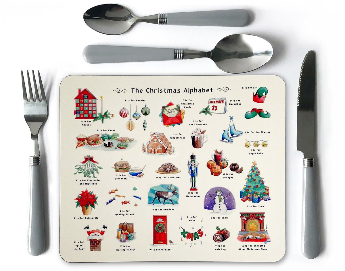 ShelliGraham's tweet image. Hey #UKGiftAM, I have something new… ‘The Christmas Alphabet’ 🥳 This brand new design is available as a glass cutting board, fine art print, placemat, mug, greeting card and storage tin 🎄

yeticardsandgifts.com/collections/ch…

#UKGiftHour #Christmas2022 #ChristmasGift #christmasgifting