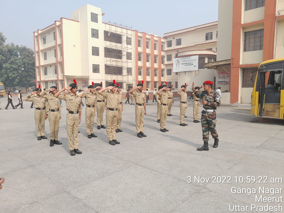 NCCDteUP's tweet photo. Institutional trg conducted by various Bns of NCC Gp HQs, Meerut. @HQ_DG_NCC https://t.co/XQzr8X5XVm