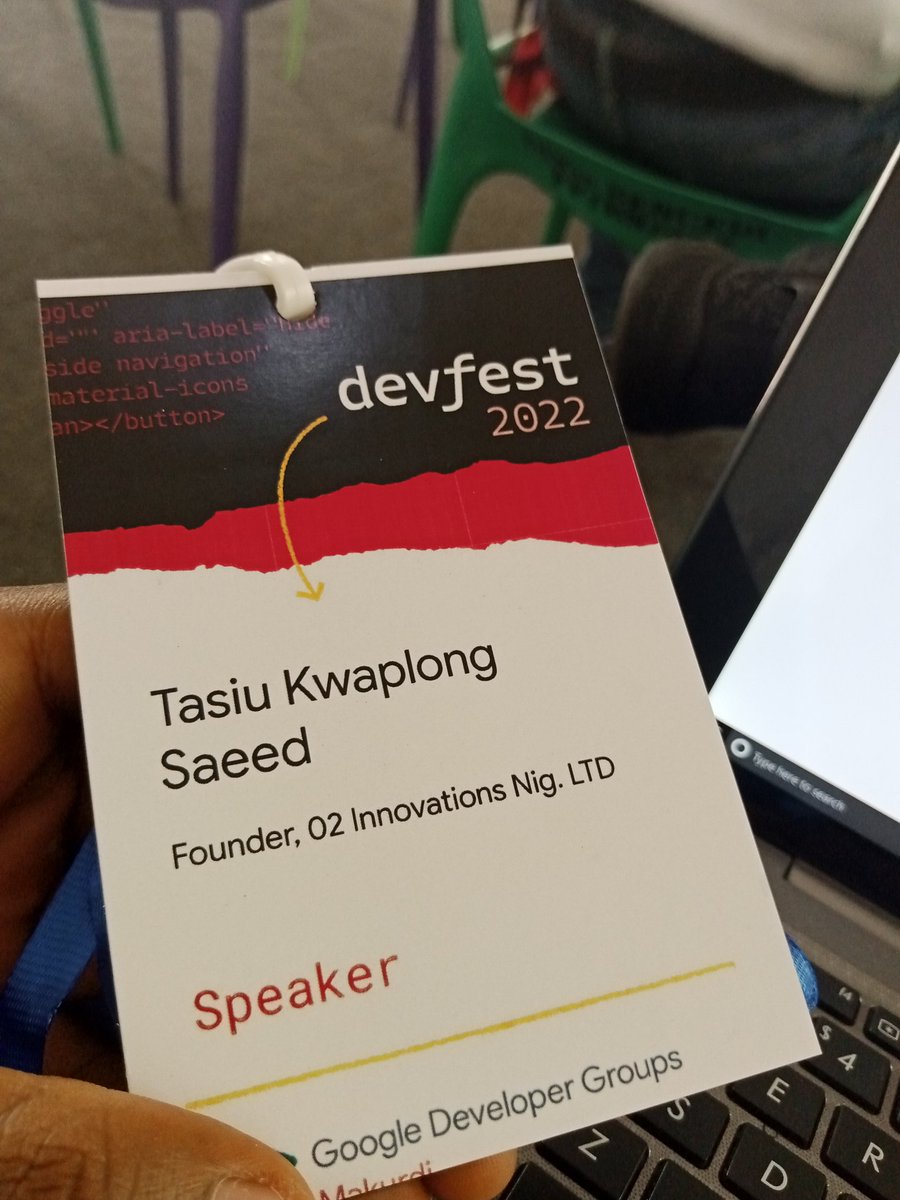 It is yet another #DevFest2022 <a href="/GDGMakurdi/">GDG Makurdi</a> #DevFestMakurdi