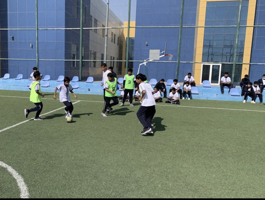 Walesschool's tweet photo. KS3 Friday football league ⚽️
#walesschool #school #abudhabi #uae https://t.co/ofRecIDB9G