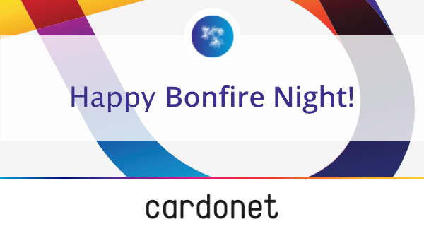 CardonetIT's tweet photo. Happy Bonfire Night!

Remember, remember, the 5th of November. We wish everyone a happy and safe Guy Fawkes night tonight.

#happybonfirenight #bonfirenight #guyfawkes https://t.co/FTVWdhH0RF
