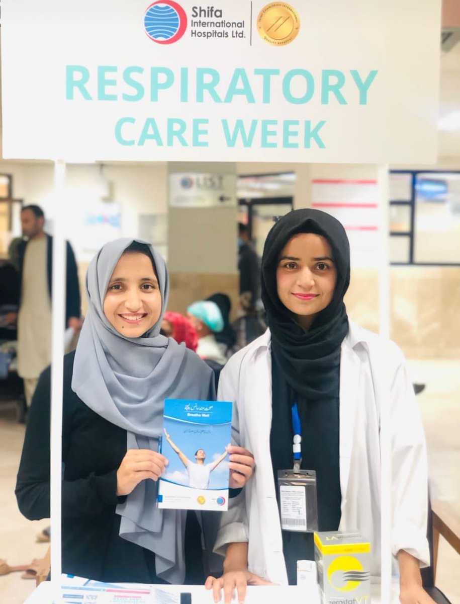 IRCCouncil's tweet photo. Happy Respiratory Care Week from Pakistan ๐ต๐ฐ
๐ Shifa International Hospital
#RCWEEK22 , https://t.co/nd9gR4iOxz