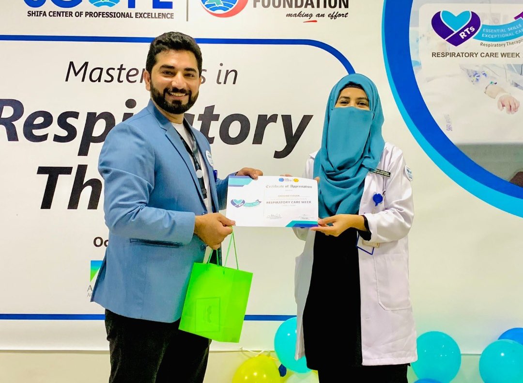IRCCouncil's tweet photo. Happy Respiratory Care Week from Pakistan ๐ต๐ฐ
๐ Shifa International Hospital
#RCWEEK22 , https://t.co/nd9gR4iOxz