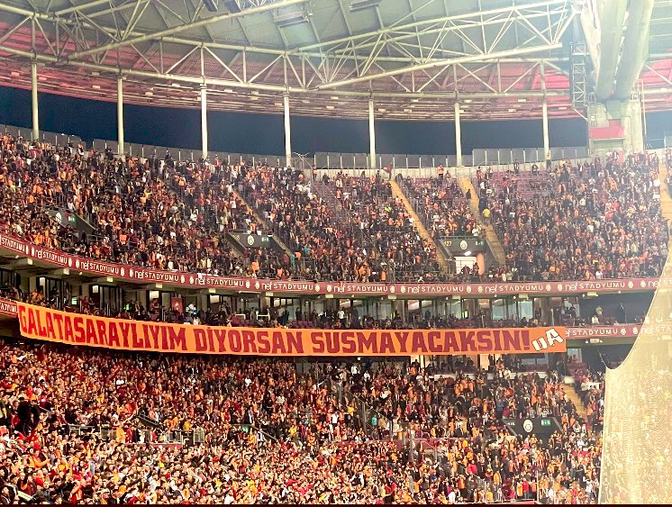 GALATASARAY’lıyım Diyorsan susmayacaksın #BugünGünlerdenGALATASARAY #GSvBJK