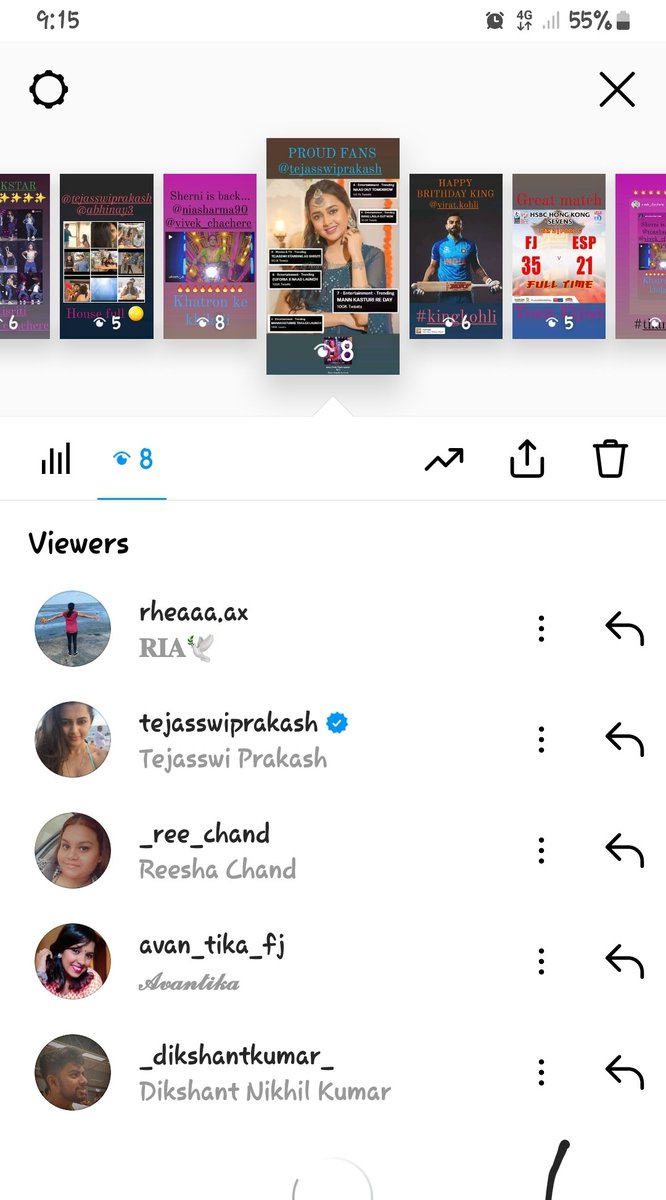 SoniaKu96305420's tweet photo. Thank you so much @itsmetejasswi mam for viewing my story for the 1st time
I'm feeling like the happiest person on this planet 🌏
#TejasswiPrakash #TejRan #teamteja #TejaTroops
❤️❤️❤️❤️❤️💯💯💯💯💯💯🥰🥰🥰🥰🥰🔥🔥🔥🔥🔥✨️✨️✨️✨️✨️✨️✨️✨️✨️💞💞💞💞💞💞💞💞💞💞 https://t.co/kayQpuwjcI