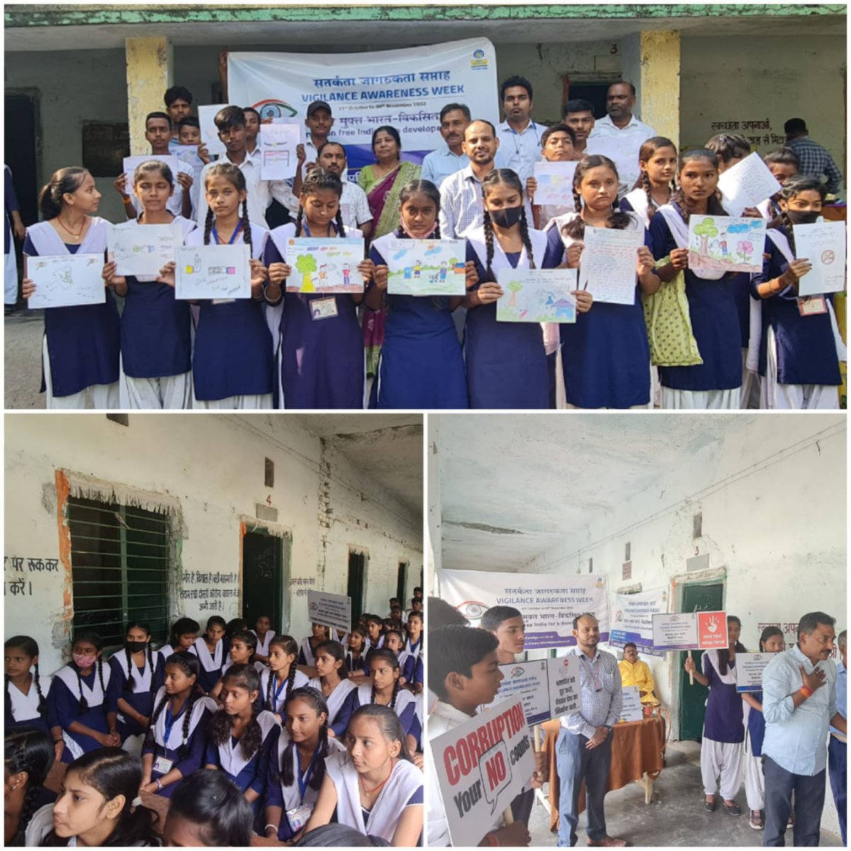 BpcPatna's tweet photo. Retail Patna Territory (Patna SA) #BPCL On occasion of VAW, Drawing competition was organised at  School. #VAW22BPCL #VigilanceAwarenessWeek 
@CVOBPCL @CVCIndia @BPCLimited @BPCLRetail https://t.co/eYJPnuUYQi
