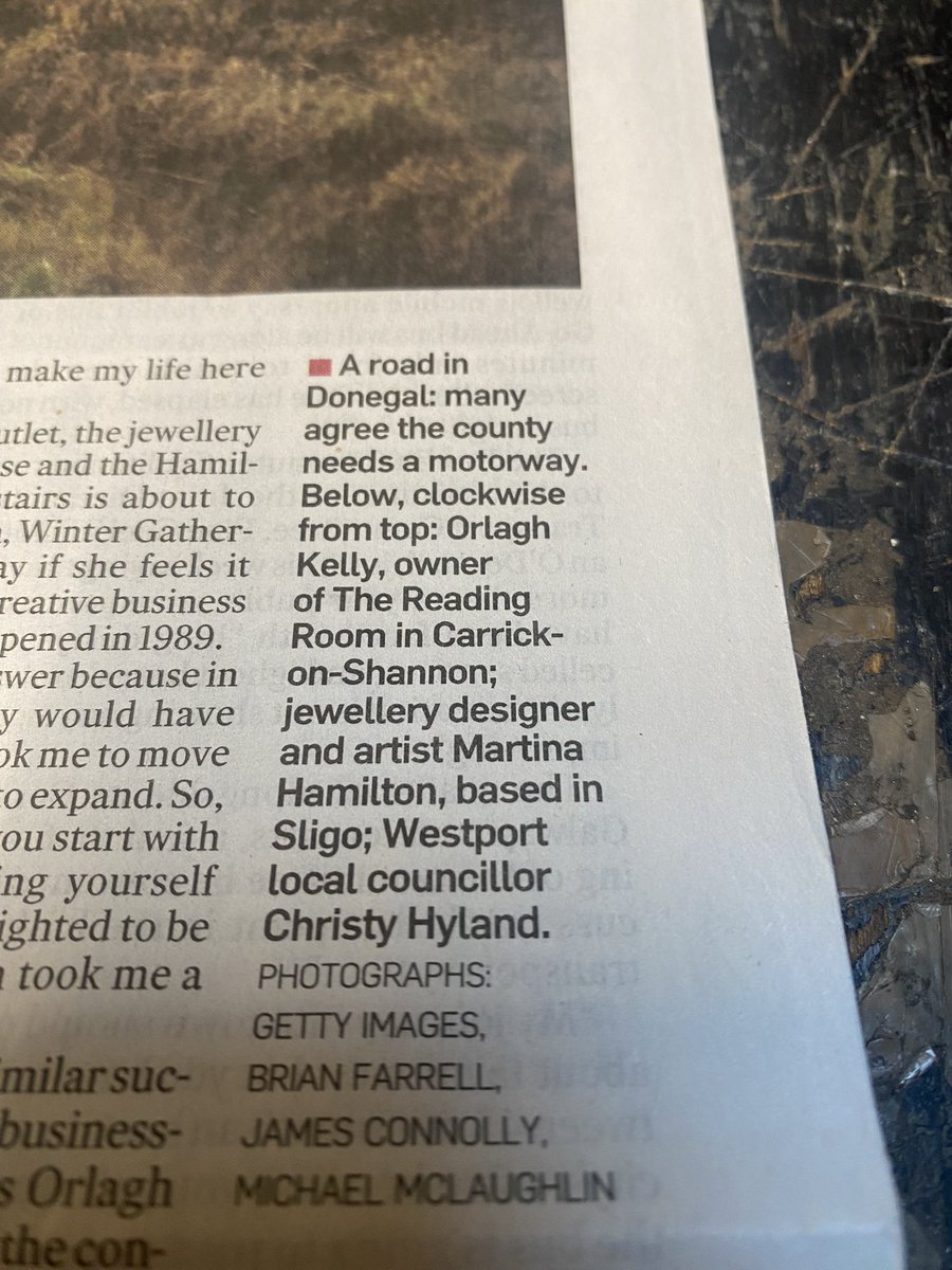 MartinaHamilton's tweet photo. Check out @IrishTimes News Review pg 3. Thanks to @KeithDugganIT for the coverage.               #supportirish #supportlocal #supportsmallbusiness https://t.co/6TXoYDhjNM