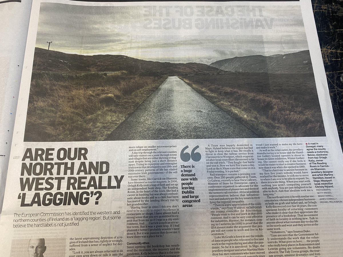 MartinaHamilton's tweet photo. Check out @IrishTimes News Review pg 3. Thanks to @KeithDugganIT for the coverage.               #supportirish #supportlocal #supportsmallbusiness https://t.co/6TXoYDhjNM