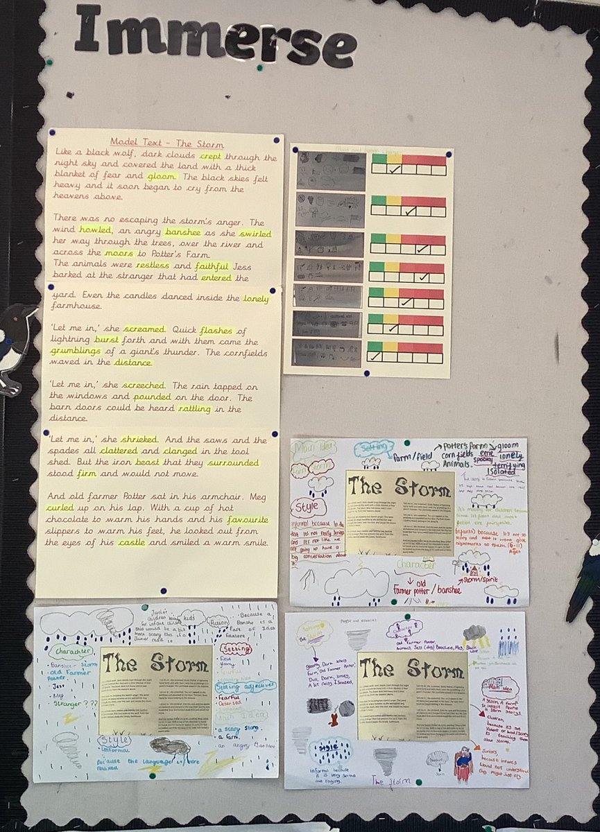 highachieverstm's tweet photo. We have been Emersonโs ourselves in the text-The Storm. #stmenglish #stmtalk4writing @PieCorbett https://t.co/oiLB20BsK4