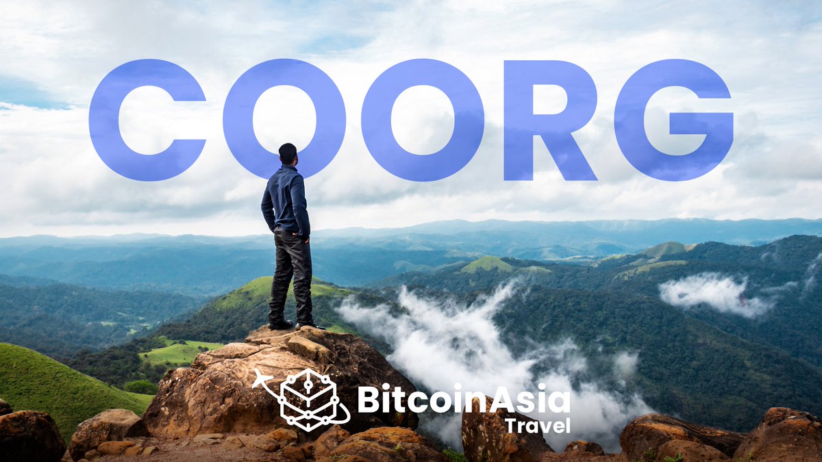 Hunting some cozy vibes by the hills?
#coorg in #southindia is the place to be! Travel Asia with #Bitcoinasia !

#TravelWithBitcoinasia #Travel #tourism #btca