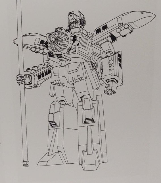 というわけで完成しました！！ 勇者王ガオガイガーの幻の機体『MGロボ