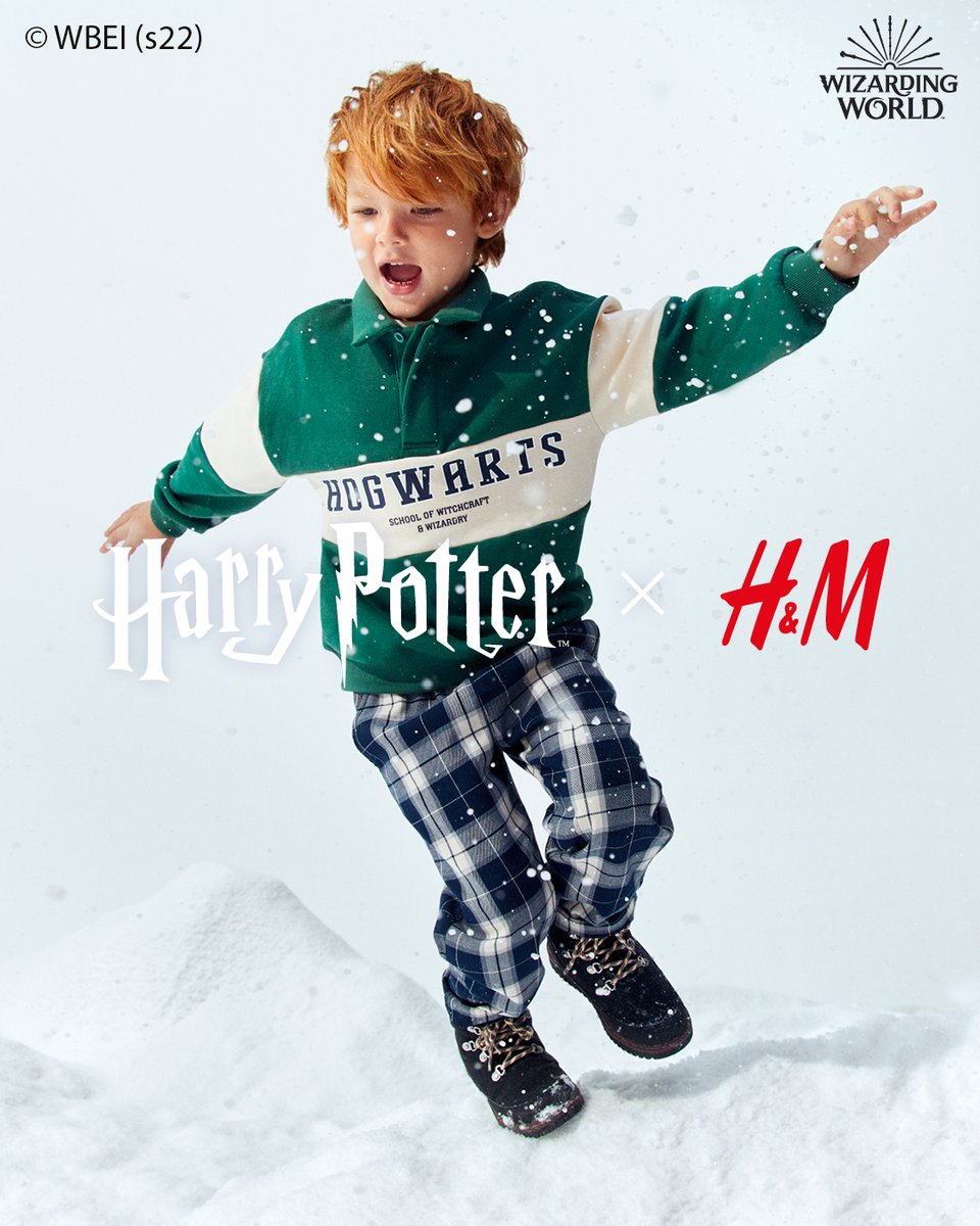 Yılın en büyülü stilleri! Hogwarts'tan ilham alan çocuk stilleriyle tarzını yansıt! #HMKids hm.info/60104XHqi