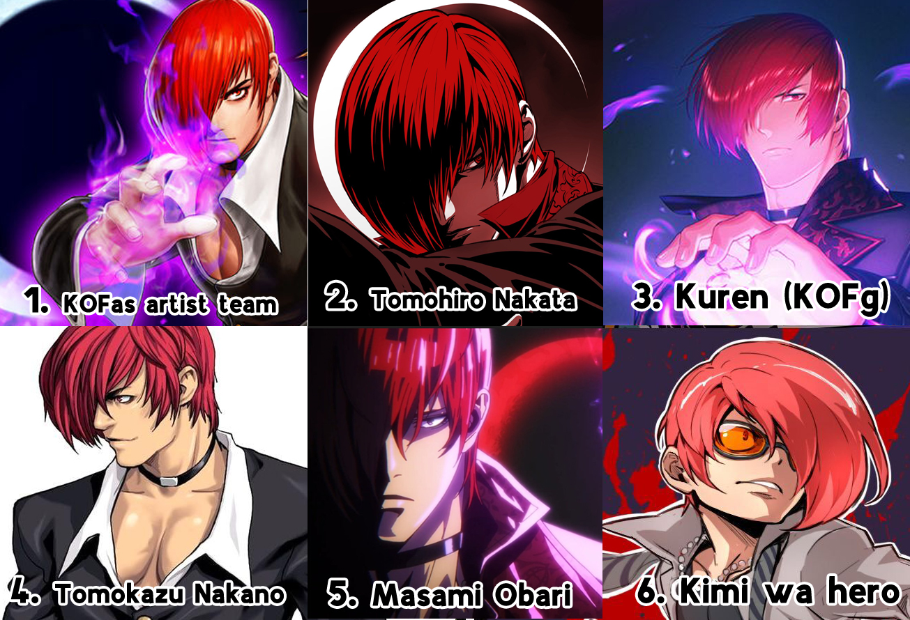 helsic🌜🌞 on X: Second round! Which Iori is best? I'm biased towards  Kuren because she gives Iori so much personality in KOFg, but I also love  the KOFas artist team (there 4