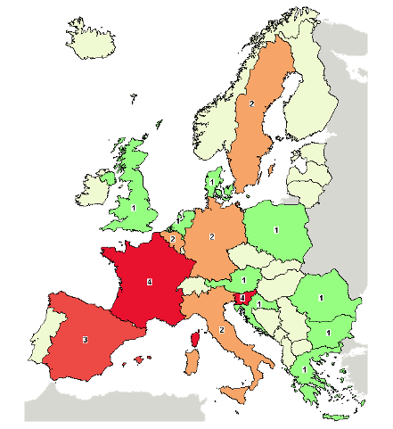 #EHRAtopicweek on physiological pacing
Is physiological pacing the future of cardiac pacing? 
Have a look at 🔍the map 🌍 of ongoing or future studies on LBBP recorded on ClinicalTrials
Detail of the 51 studies (incl. 39 trials) here:
clinicaltrials.gov/ct2/results?te…
#EHRA_ESC #EPeeps