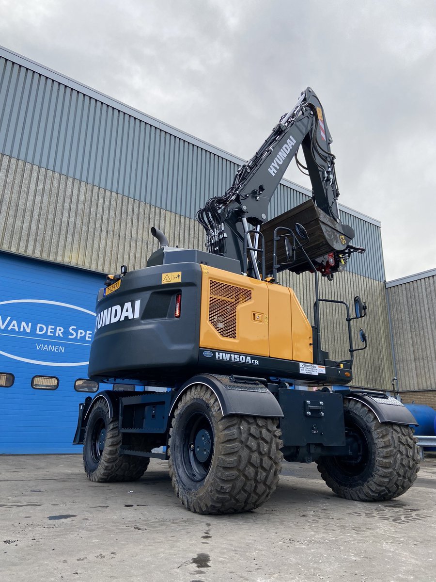 Deze nieuwe Hyundai HW150Acr is klaar voor de demotour die volgende week begint