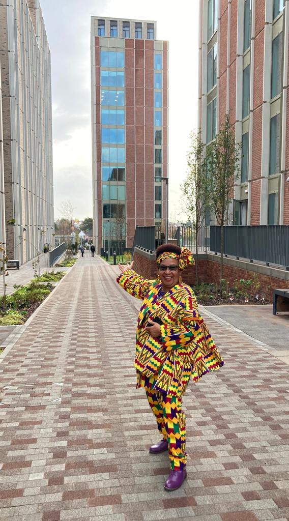 I used to be the only Brown kid on the Block and now I have a whole block named after me in the new Leicester Uni Student village! Seeing people who  like you represented in the landscape really matters. Standing for Equality, inspiring future students.