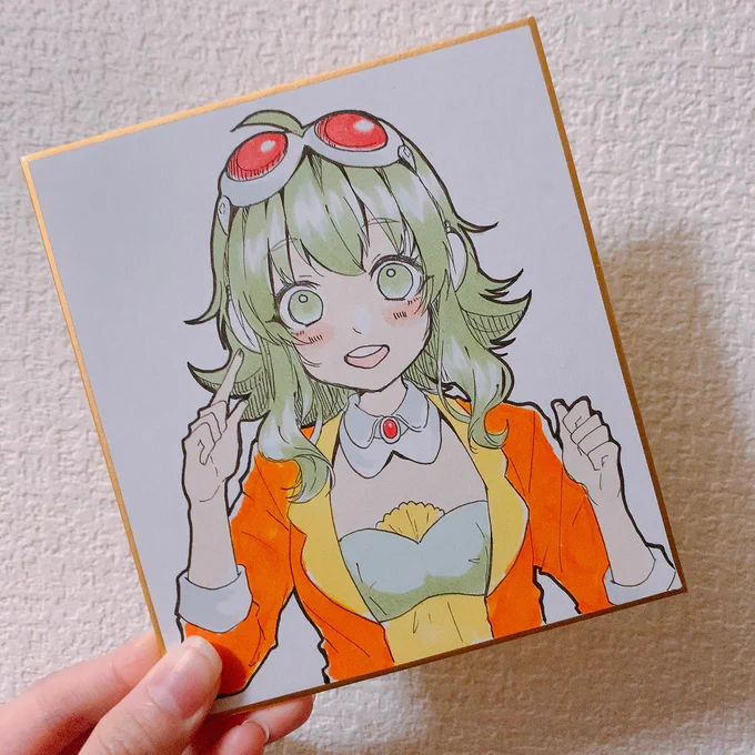 とても簡単にではありますが着色したものも用意しました! 