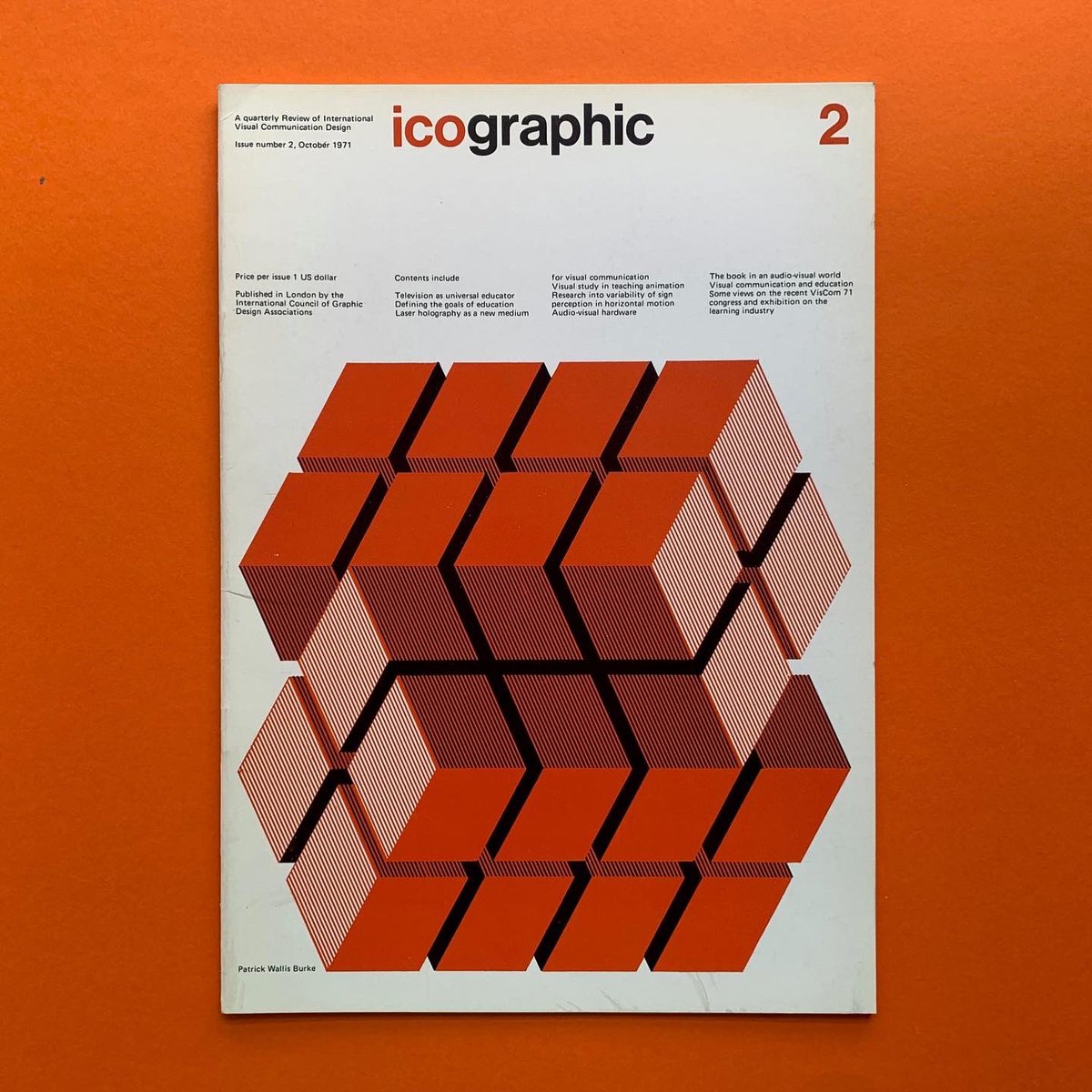 ThePrintArkive's tweet photo. SHOP at https://t.co/QKCEIdQH1b
Icographic 2
1971
#designbooks #graphicdesignbooks #booksondesign #graphicdesign #typography #typographic #icographic #icograda #laser #holography #visualstudy #audiovisual #viscom https://t.co/T8oixdQ687