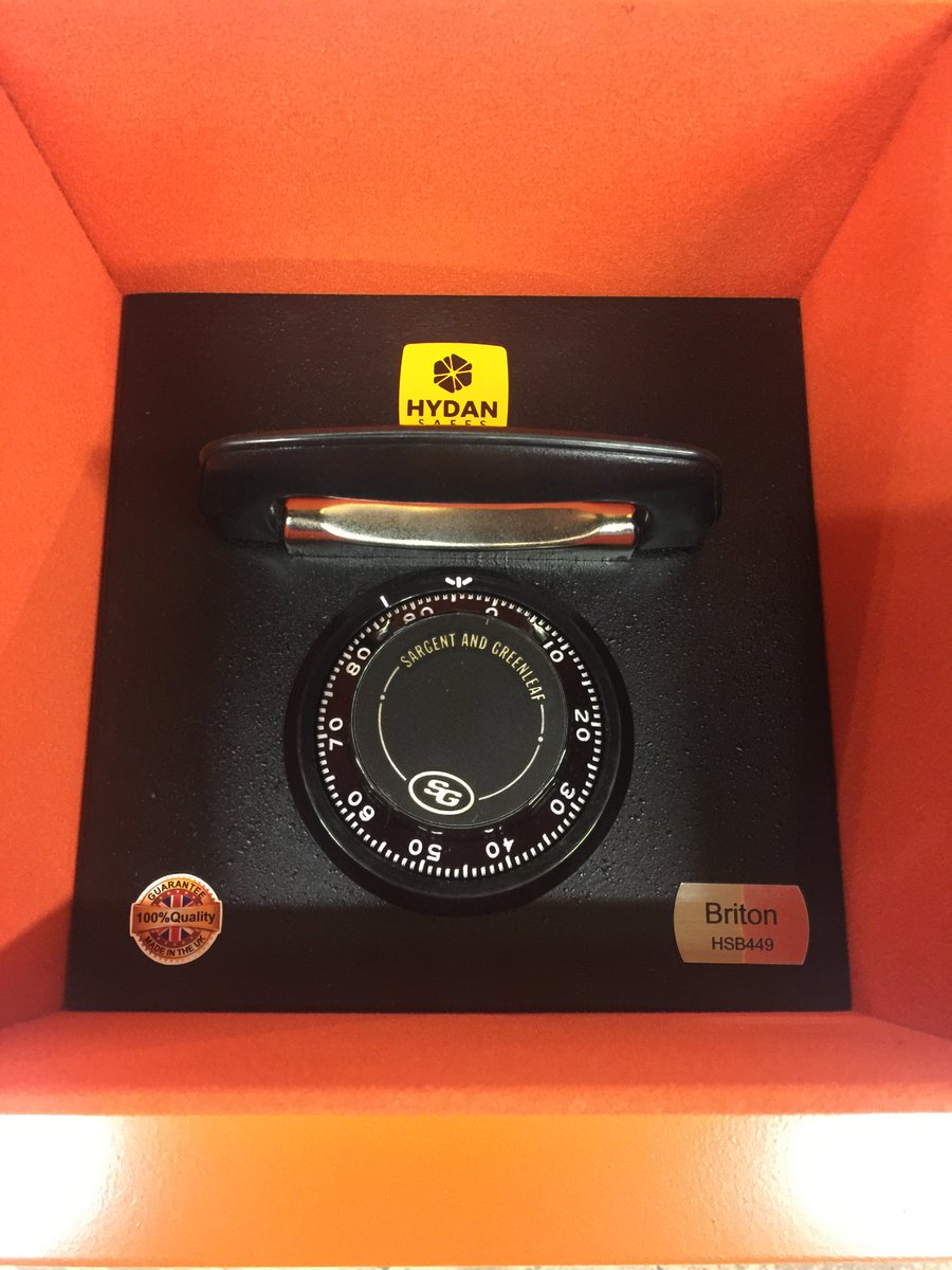 HydanLtd's tweet image. Proving very popular at the moment at #Hydansafes HQ, this duo heading off to a customer of @safeoptions #Briton #Safe #Orange #Black #KC