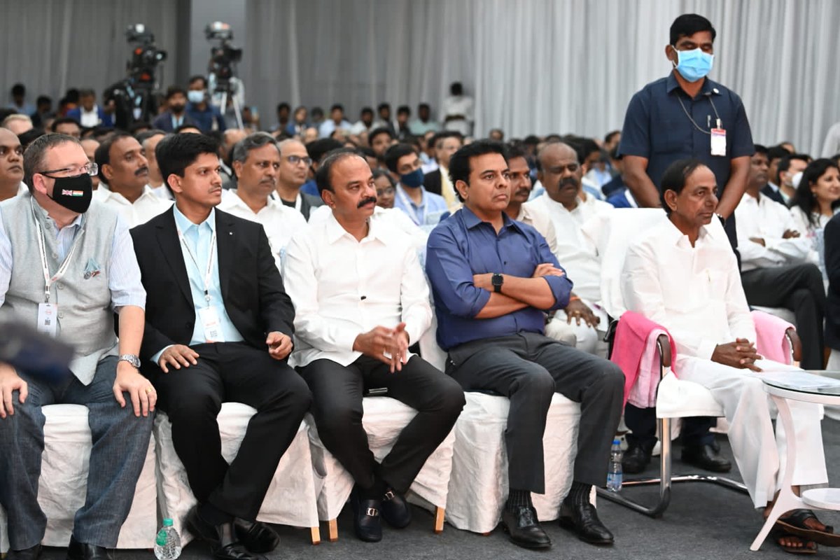 Andrew007Uk's tweet photo. Happy 7th birthday @THubHyd &amp; congratulations to both founders - @KTRTRS &amp; @SrinKollipara and the many who contributed to your incredible success.

Look how you've grown and still there is more to come. https://t.co/jK6o5A5jmy