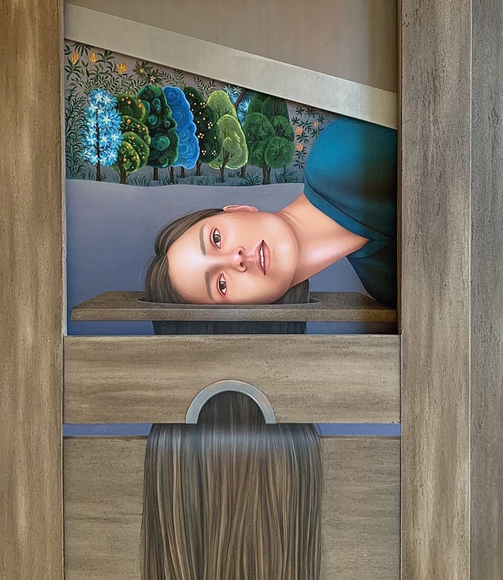 badgerspark's tweet photo. Arghavan Khosravi: Iranian artist's surreal paintings of women take on a new sense of urgency https://t.co/jN55ETO4vW 
#MahsaAmini #مهسا_امینی #Women_Life_Freedom https://t.co/pglEYsJdDh