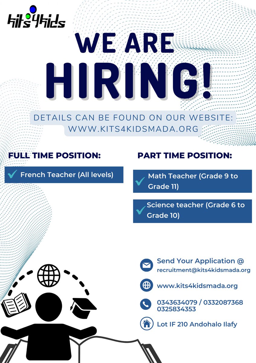 rtialo's tweet image. Changing the world 🌎 one child at a time. Join our team! #teacher #teachingpower #EducationJobs #mathteacher #scienceteacher