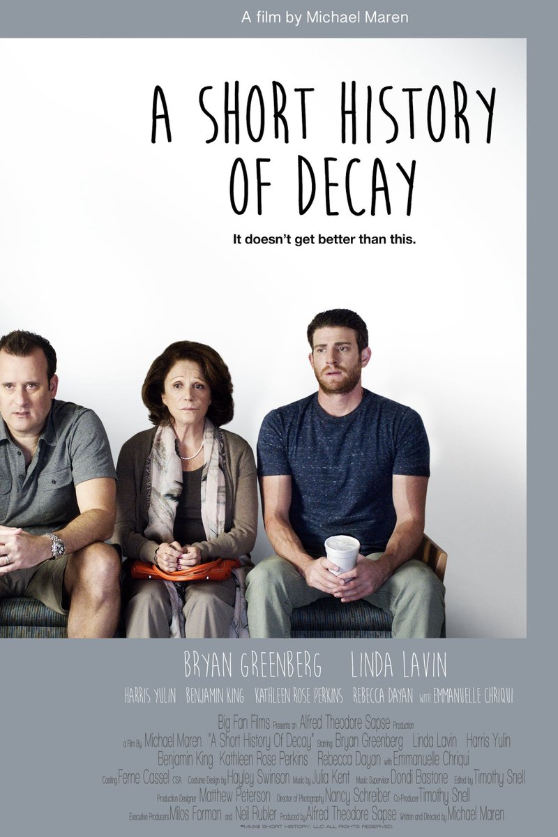 FB_BMB's tweet image. This might be one of the most hilarious retitles I've ever seen: this is A Short History of Decay, a movie about caring for ailing parents, one with Alzheimer's and another who had a stroke.

But that's not marketable, so let's rename it Sexy Therapy!