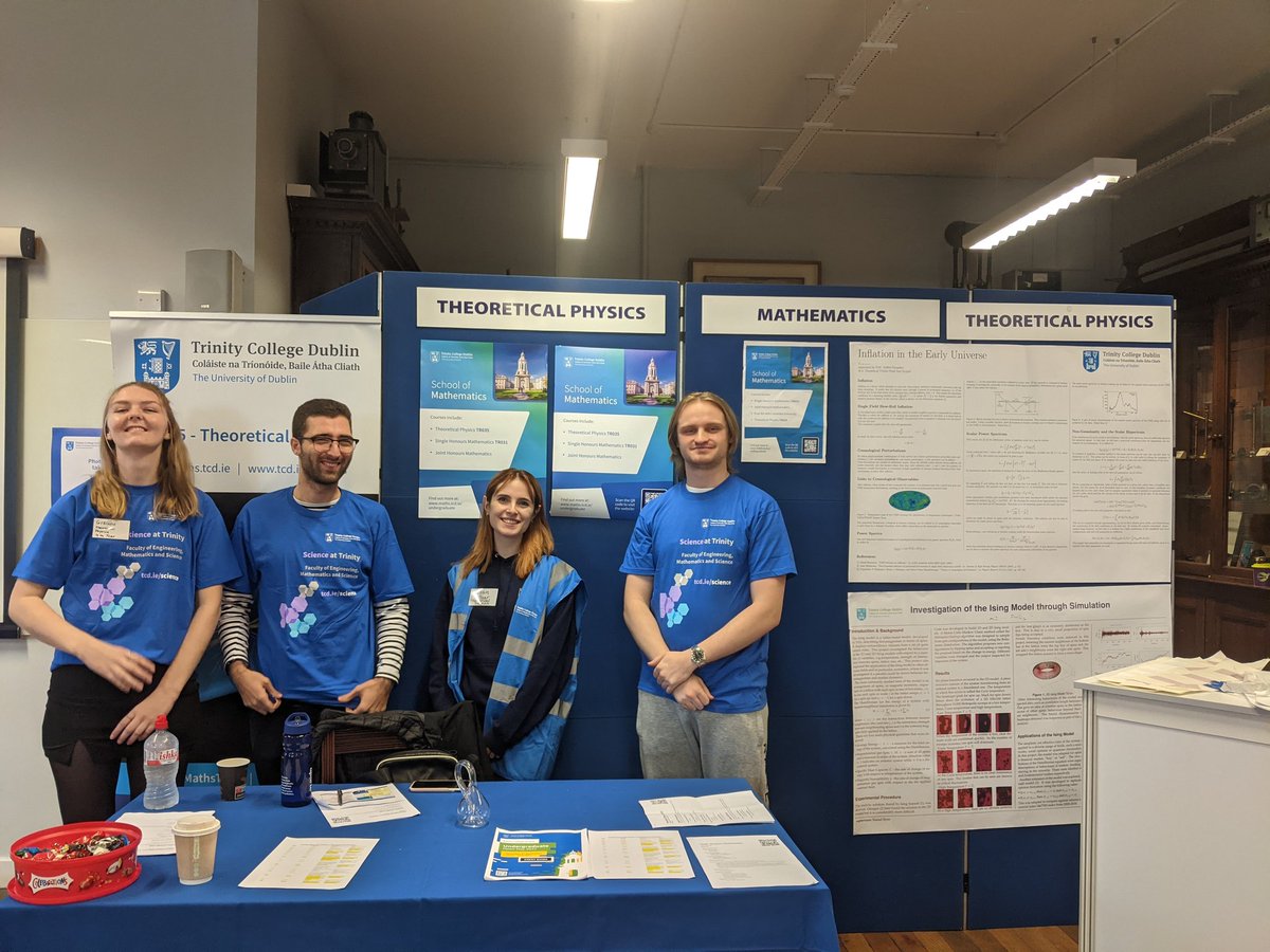 MathsTCD's tweet photo. Open day underway in Fitzgerald library. #TCDopenday https://t.co/XeIsPudyJm