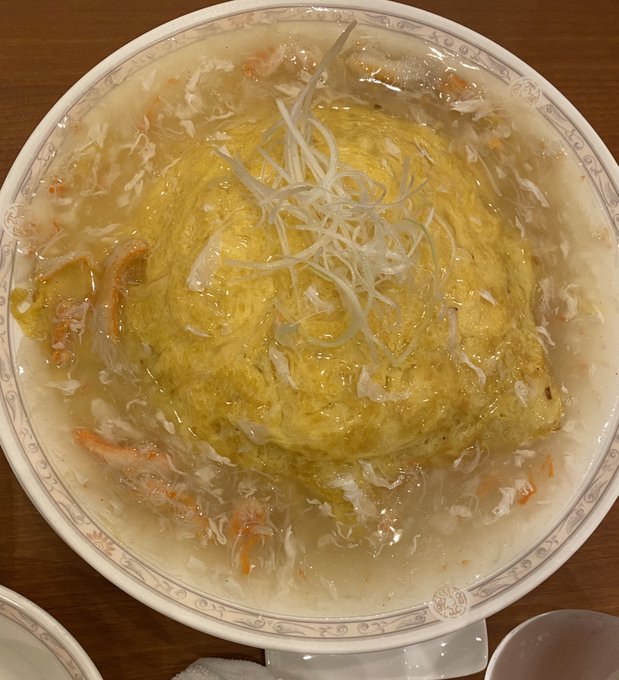 天津蟹あんかけ炒飯! 