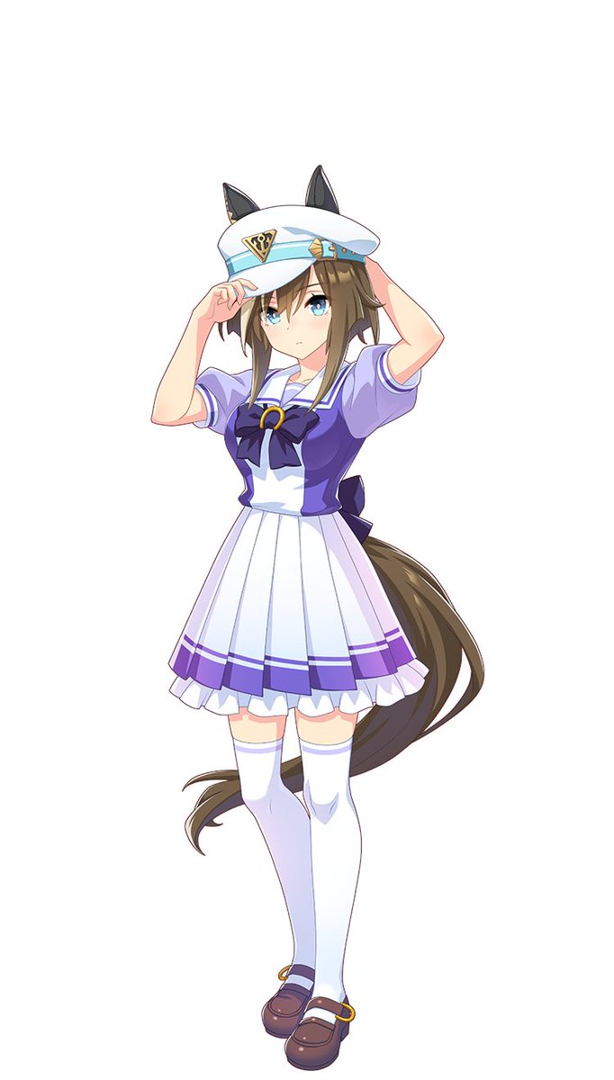 生放送＆公式サイトにて立ち絵のみ発表されていた2名のウマ娘が