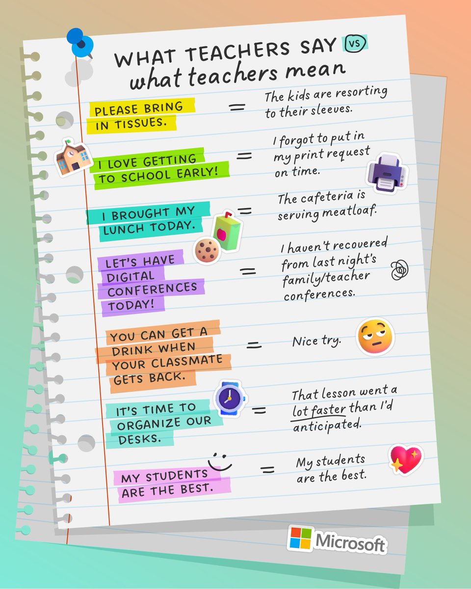 Microsoft Education tweet media