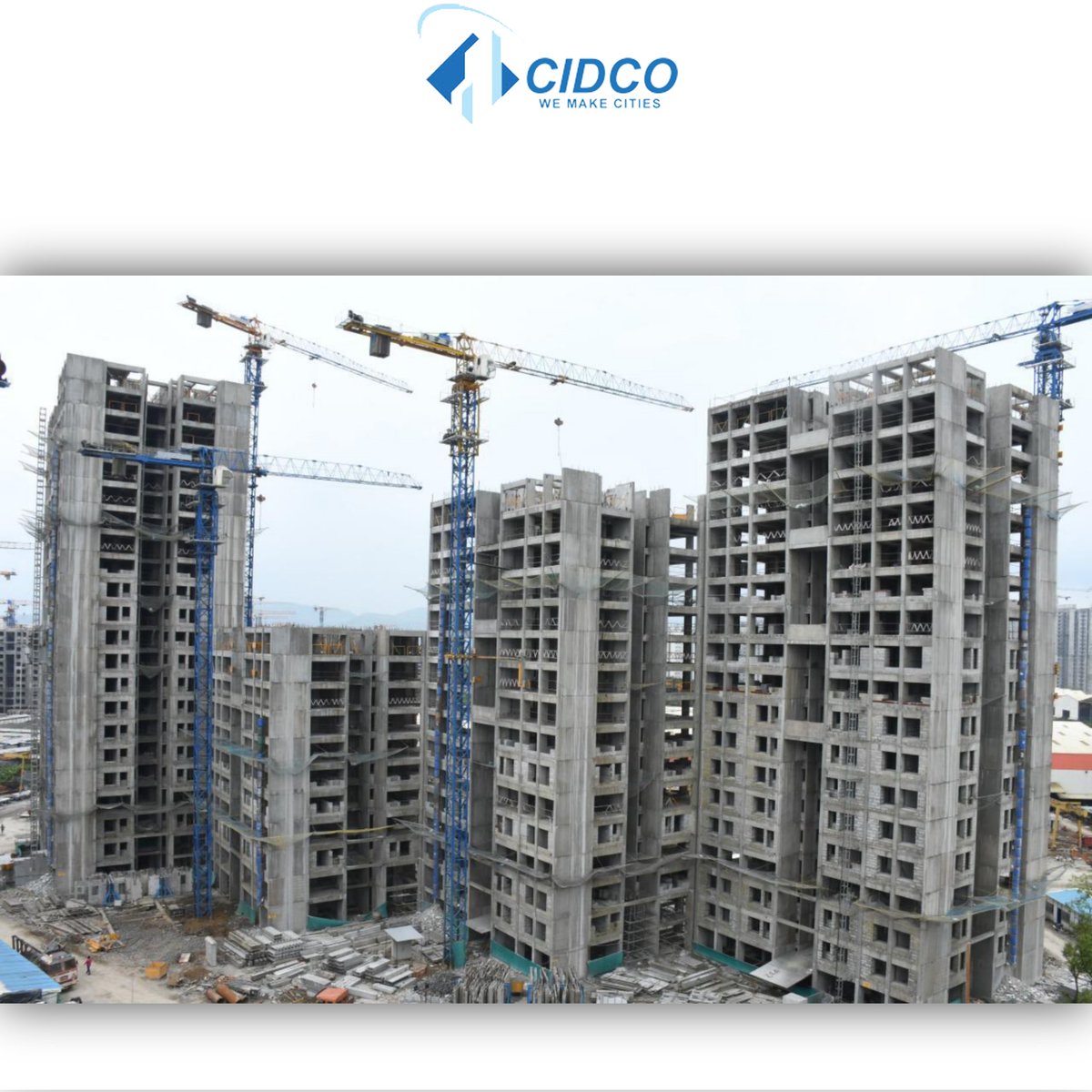 CIDCO_Ltd's tweet photo. सिडको घेत आहे विकासाच्या शोधात झेप!
महागृहनिर्माण योजनेतील घरांचे ७०० स्लॅब अवघ्या ५५५ दिवसांत पूर्ण झाले!
दर्जाशी तडजोड न करता बांधकामातील अत्याधुनिक तंत्रज्ञानाचा वापर करून परवडणारी घरे बांधण्यावर सिडकोचा भर आहे.
#Mission96
#TransitOrientedDevelopment
#IncredibleUlwe https://t.co/C4yelFAP43