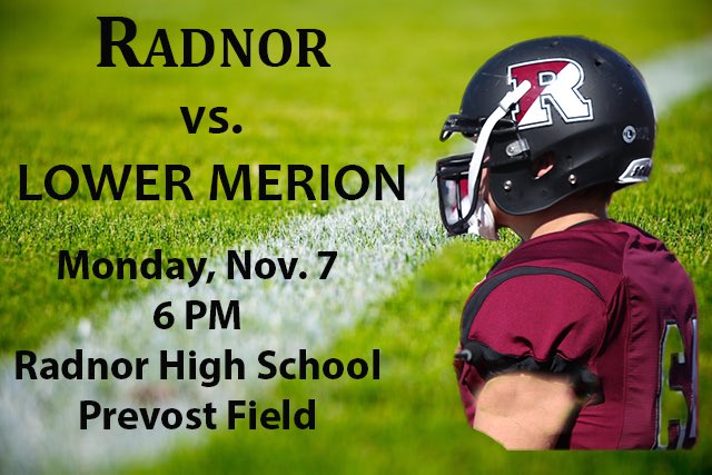 radnor_raptors's tweet image. Go Radnor! Beat LM! @RadnorFootball @RadnorTSD