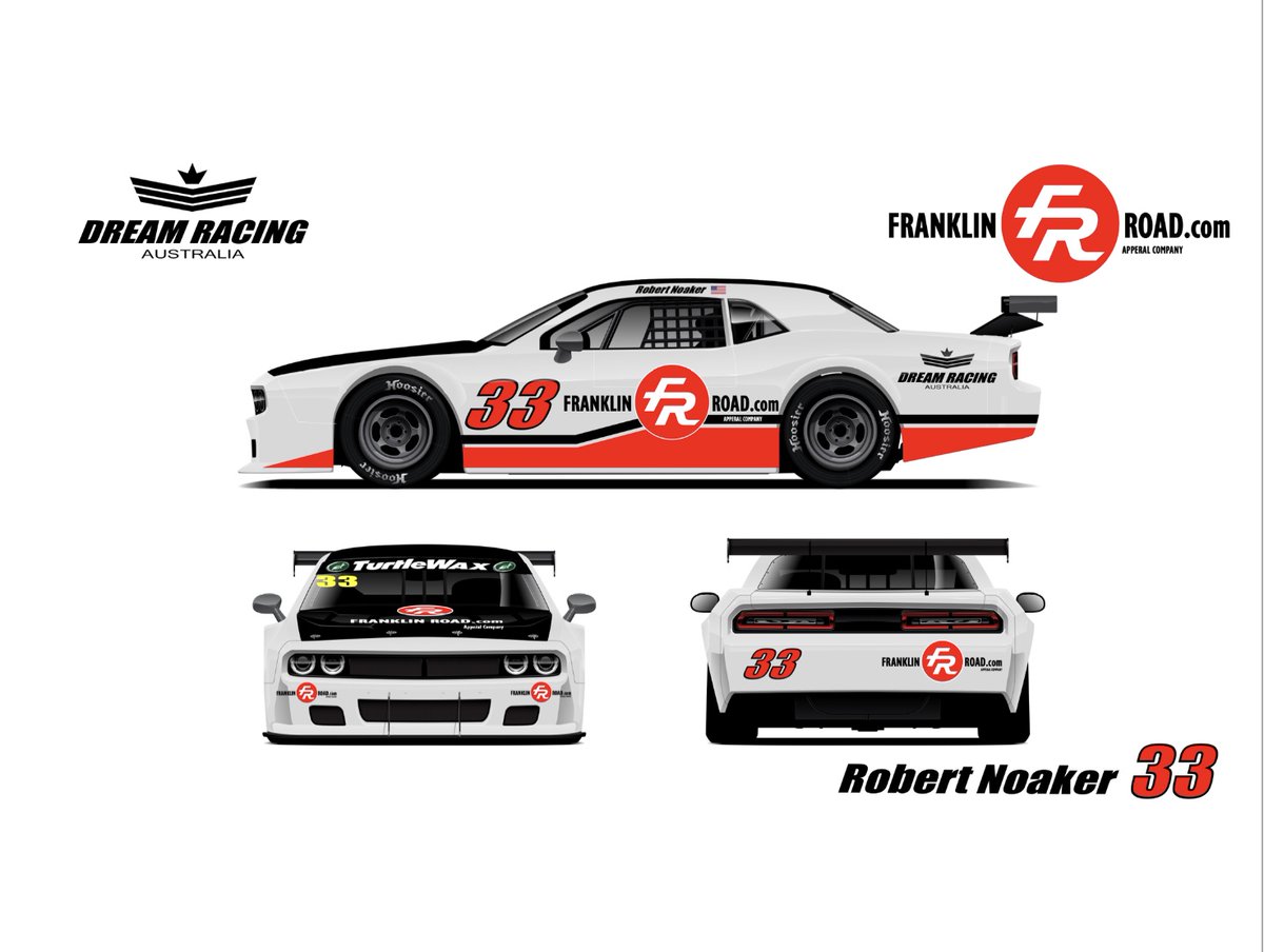 Robert Noaker to run Australian Trans Am 100 at @bathurstinternational!

Noaker will make his first international race start at the legendary Mount Panorama Circuit on November 11-13.

See our Facebook page at Robert Noaker Racing for more details.
<a href="/FranklinRoadCo_/">FranklinRoadApparel</a>